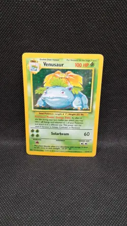 Pokemon TCG Venusaur Base Set 15/102 Holo 1999-2000 Wizards Base Unlimited! - Image 1