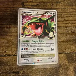 Pokemon TCG Rayquaza C LV.X DP47 Diamond & Pearl Promo Holo 120HP Card English - Image 1