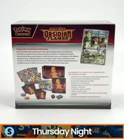 POKEMON TCG SCARLET & VIOLET OBSIDIAN FLAMES SEALED ELITE TRAINER BOX ETB - Image 2