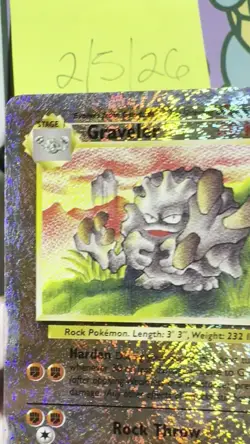 Pokemon Cards: Legendary Collection Reverse Holo: Graveler 44/110 - Image 2
