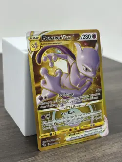 Mewtwo VStar 086/078 Gold Secret Rare Pokemon TCG Near Mint/Mint - Image 3