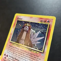 Pokemon Card - Entei 6/64 Rare Holo Unlimited Neo Revelation - Excellent - Image 5