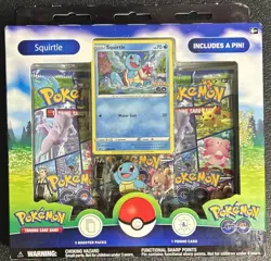 Squirtle Pokemon Go Pin Collection Box Sealed - Image 1