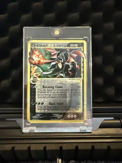 2006 Pokemon EX Dragon Frontiers Charizard GOLD STAR Holo 100/101 Delta Species - Image 1