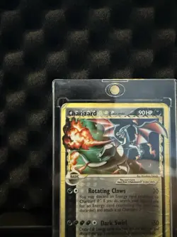 2006 Pokemon EX Dragon Frontiers Charizard GOLD STAR Holo 100/101 Delta Species - Image 3