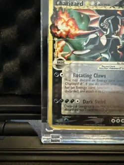 2006 Pokemon EX Dragon Frontiers Charizard GOLD STAR Holo 100/101 Delta Species - Image 5