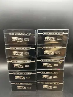 Lot of (10) Pokemon Sword & Shield Evolving Skies Elite Trainer Box ETB Sealed - Image 3