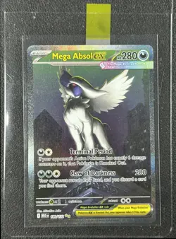 MEGA ABSOL EX 2025 POKEMON EVOLUTION #180/132 SPECIAL ILLUSTRATION RARE SIR - Image 1