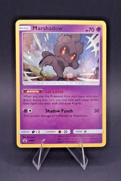 Marshadow SM85 Black Star Promo - Shining Legends Holo - Near Mint NM - POKEMON - Image 1