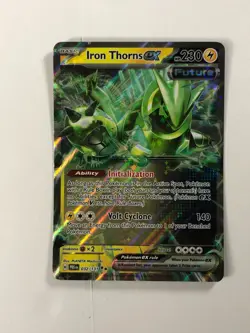 Pokemon TCG Prismatic Evolutions Iron Thorns EX 032/131 Near Mint - Image 1