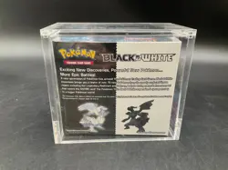 Pokemon Black and White Base Sealed Booster Box in Acrylic Case - Image 2