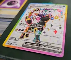 Umbreon EX SV Black Star Promo 176 Pokemon TCG Prismatic Evolutions Bin SC1 - Image 2
