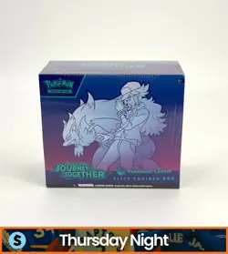 POKEMON CENTER SCARLET & VIOLET JOURNEY TOGETHER SEALED ELITE TRAINER BOX ETB - Image 1
