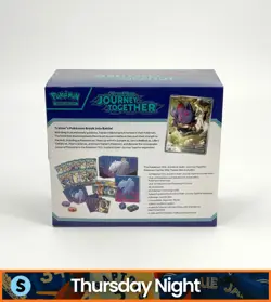 POKEMON CENTER SCARLET & VIOLET JOURNEY TOGETHER SEALED ELITE TRAINER BOX ETB - Image 2