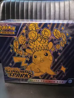 Pokemon TCG Surging Sparks Elite Trainer Box ETB NEW SEALED - Image 1