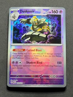 Dusknoir 037/131 Poke Ball Pattern Prismatic Evolutions Pokemon TCG - Image 1
