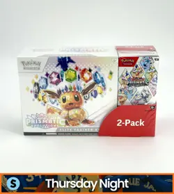 POKEMON PRISMATIC EVOLUTIONS ELITE TRAINER BOX BOOSTER BUNDLE 2-PACK COSTCO - Image 1