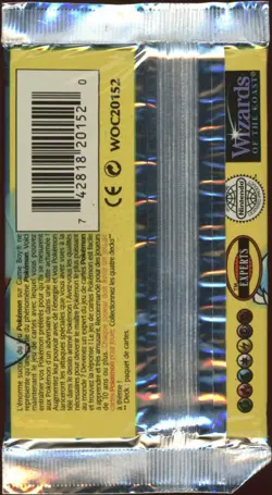 1999 Pokemon FRENCH 1st Edition Base Set Tortank-Blastoise Booster Pack Sealed - Image 2