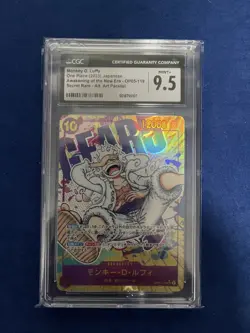 Monkey D. Luffy (Alt Art) OP05-119 SEC Awakening of the New Era - ONE PIECE - Image 1