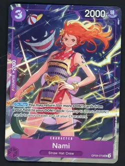Nami OP09-070 UC Premium Card Collection Best Selection Vol.4 One Piece - Image 1