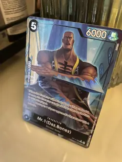 One Piece TCG Mr.1 (Daz.Bonez) (Alternate Art) OP14 The Azure Sea's Seven Foil - Image 1