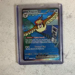 Pidgeot EX 225/197 Pidgeotto 208 Pidgey 207 Pokemon Obsidian Flames NM - Image 4