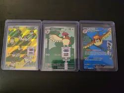 Pidgeot EX 225/197 Pidgeotto 208 Pidgey 207 NM Pokemon Obsidian Flames NM - Image 1