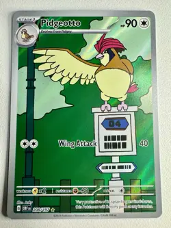 Pokemon TCG Obsidian Flames Pidgeot EX Sir 225/197, Pidgeotto 208, Pidgey 207 NM - Image 4