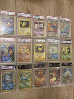 Pokemon TCG Graded Cards Joblot Bundle PSA, Beckett, MGC, PG, Get graded - Image 1