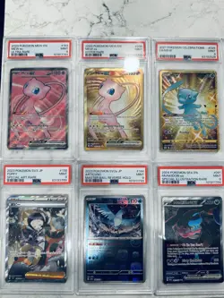 18 Graded Pokemon Cards - Image 1