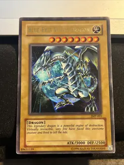 Blue-Eyes White Dragon JMP-001 Shonen Jump Magazine Promos Unlimited - Image 1