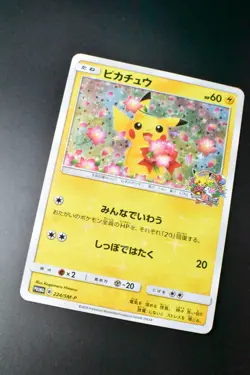 Pikachu 224/SM-P Pokemon Center 20th Anniversary Promo 2018 Pokemon Card - Image 3