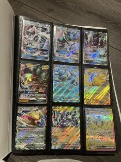 Huge Binder Collection Lot of 200+ Pokemon Cards Mixed EX SV Modern UR - Image 2