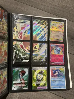 Huge Binder Collection Lot of 200+ Pokemon Cards Mixed EX SV Modern UR - Image 5