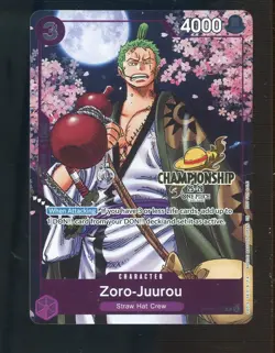 Zoro Juurou Op05 067 Championship One Piece Card Game TCG - Image 1