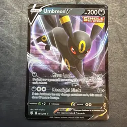 Umbreon V 94/203 Ultra Rare NM Sword & Shield (Evolving Skies) Pokemon Card - Image 1