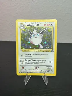 Wigglytuff 16/64 Pokemon Card TCG Jungle Unlimited Holo - Image 1