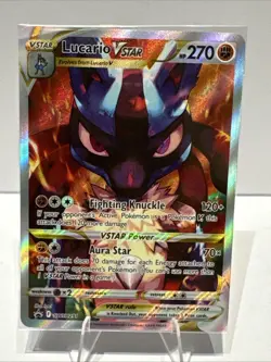Lucario VSTAR SWSH291 SWSH: Sword & Shield Promo Cards Holo Sealed - Image 1