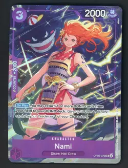 Nami OP09-070 UC Premium Card Collection Best Selection Vol.4 One Piece - Image 1