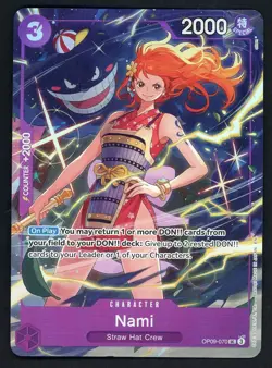 Nami OP09-070 UC Premium Card Collection Best Selection Vol.4 One Piece - Image 1