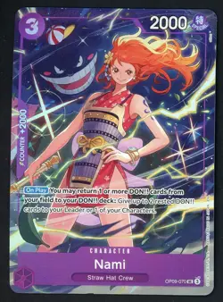 Nami OP09-070 UC Premium Card Collection Best Selection Vol.4 One Piece - Image 1