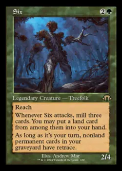 FOIL Six (Retro Frame) - Modern Horizons 3 (MH3) - Image 1