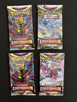 4 Pokemon Sword And Shield Lost Origin Sealed Packs READ DESCRIPTION! - Image 3