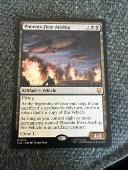 Phoenix Fleet Airship-0114- Avatar: The Last Airbender MTG - Image 1
