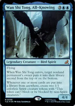 MTG Wan Shi Tong, All-Knowing (98) | NM Foil | Avatar: Eternal-Legal (TLE) - Image 2