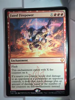 Fated Firepower - M132 - MTG - Avatar: The Last Airbender (TLA) - Image 1