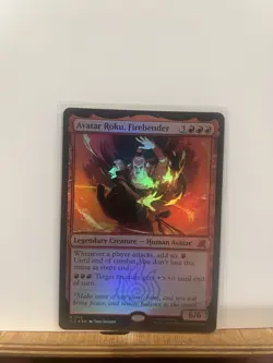 Avatar Roku, Firebender Avatar: The Last Airbender: Eternal-Legal Foil - Image 1