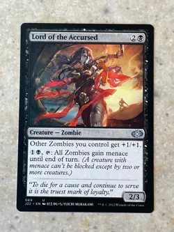 MTG NM Lord of the Accursed [Jumpstart 2022] - Image 1