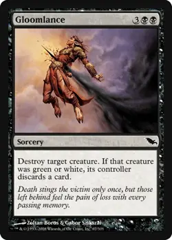 Gloomlance Shadowmoor #C MTG NM - Image 1