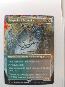 Dragonlord Dromoka (Borderless) Double Masters 2022 Regular - Image 1